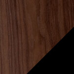 CWL-B Chocolate Stained Walnut - Black