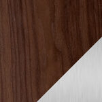 CWL-S Chocolate Stained Walnut - Satin Nickel