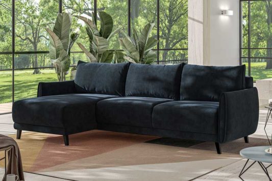 Dolphin Sleeper Sectional