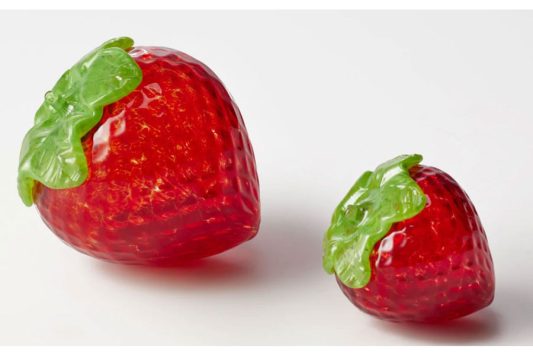 Strawberry glass product