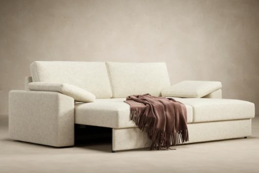 Vilander Sleeper Sofa Cushion White